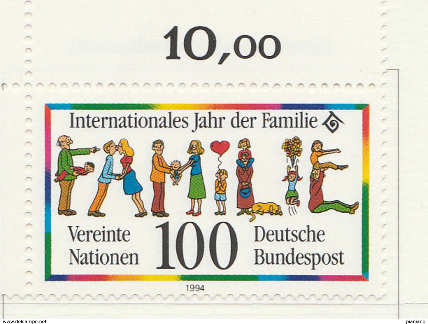 PIA - GER-  1994  : Anno Internazionale Della Famiglia -  (Yv 1543) - Nuovi