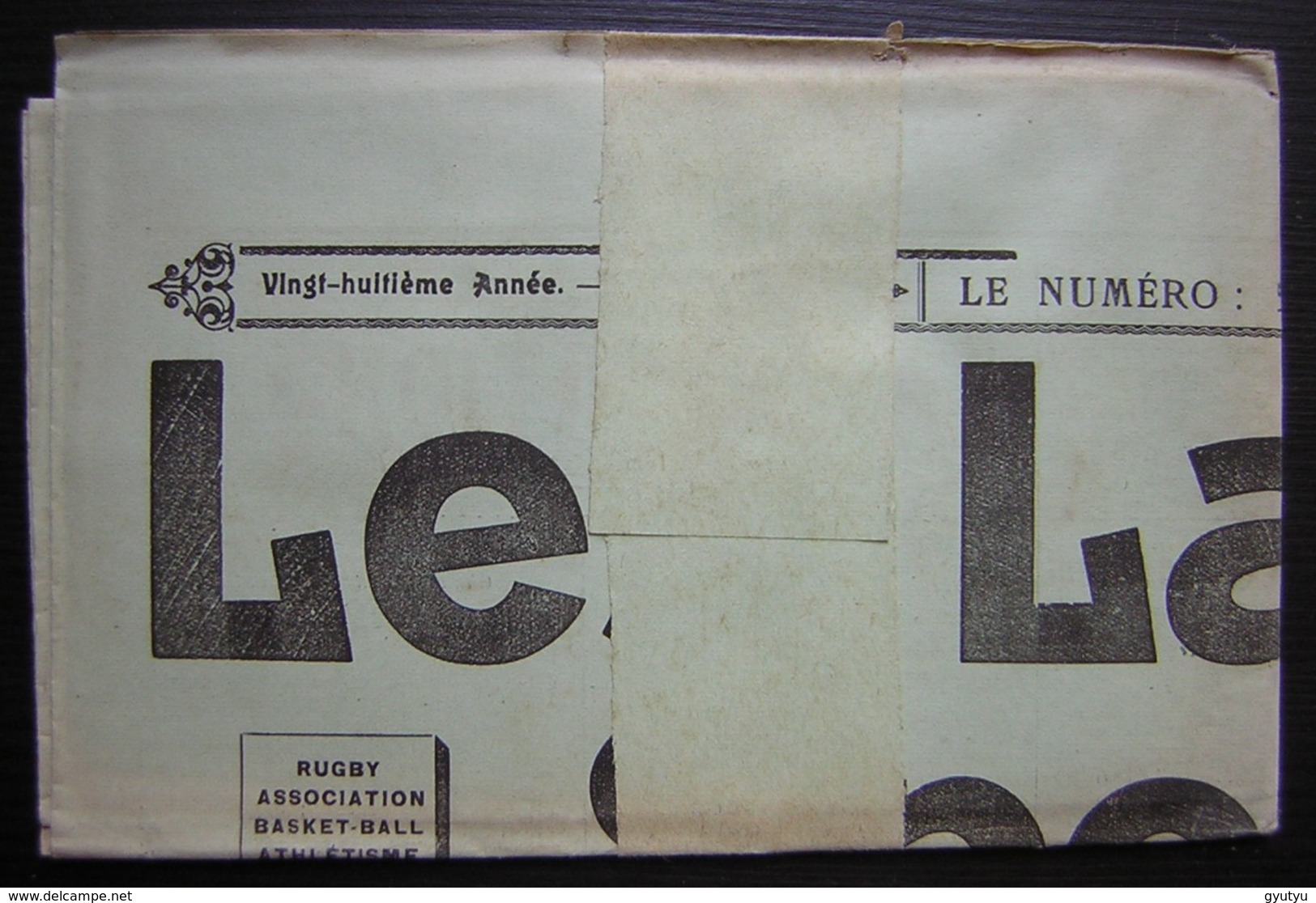 N°278 Seul Sur Bande Journal + Journal "les Landes Sportives" Du 13 Décembre 1936 - 1921-1960: Moderne