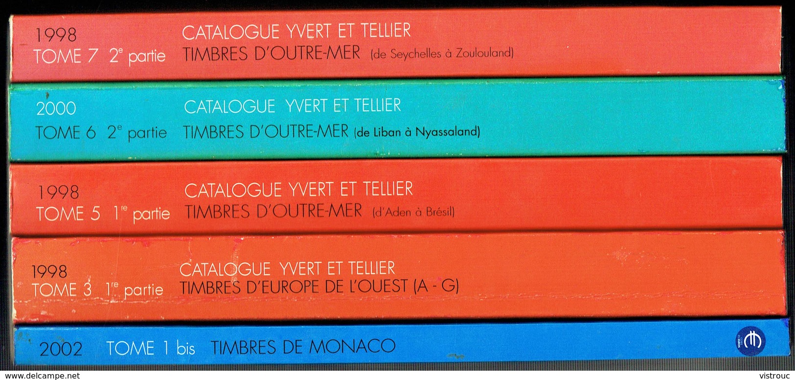 Catalogue YVERT & TELLIER - Edition 1998, Tome 7, 2 Ième Partie - PAYS D'OUTRE-MER - De SEYCHELLES à ZOULOULAND. - Autres & Non Classés