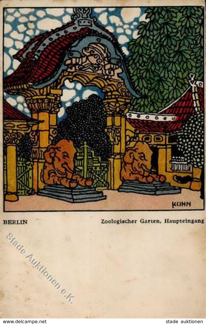 Wiener Werkstätte 446 Kuhn, Franz BERLIN II (fleckig) - Wiener Werkstaetten