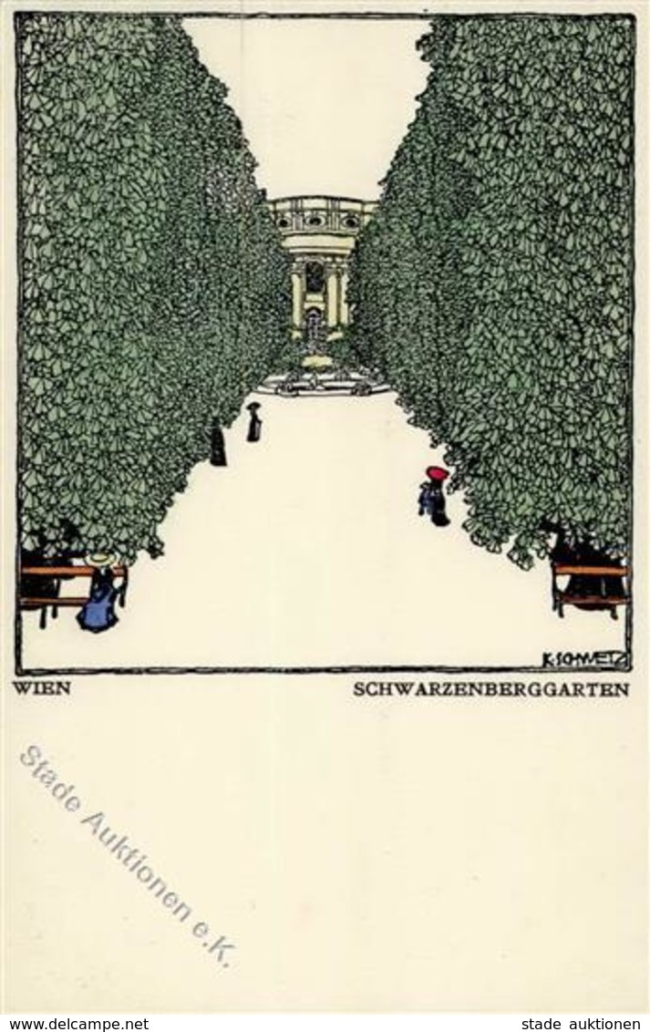 Wiener Werkstätte 493 Schwetz, K. Schwarzenberggarten I-II - Wiener Werkstätten