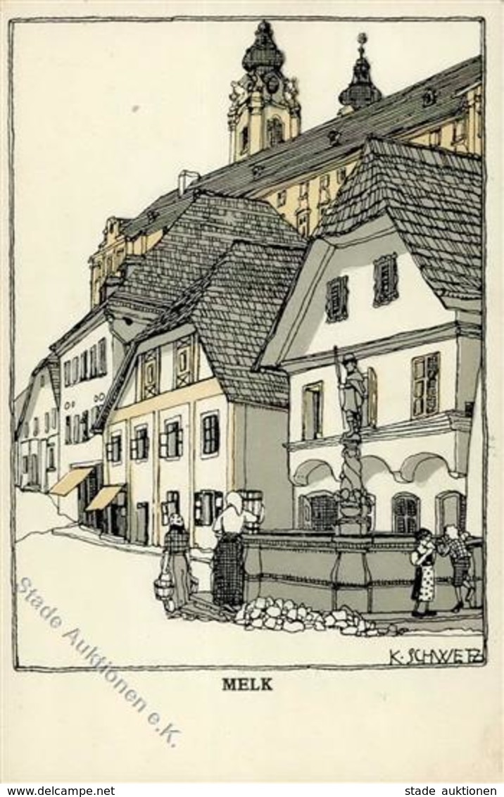 Wiener Werkstätte 722 Schwetz, K. Melk I-II - Wiener Werkstätten