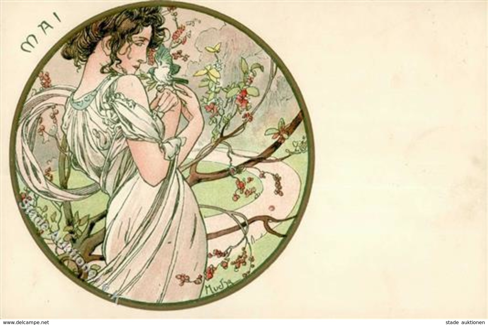 Mucha, Alfons Frau Mai I-II - Mucha, Alphonse