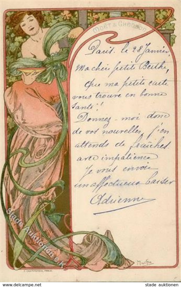 Mucha, Alfons Moet & Chandon 1902 I-II - Mucha, Alphonse