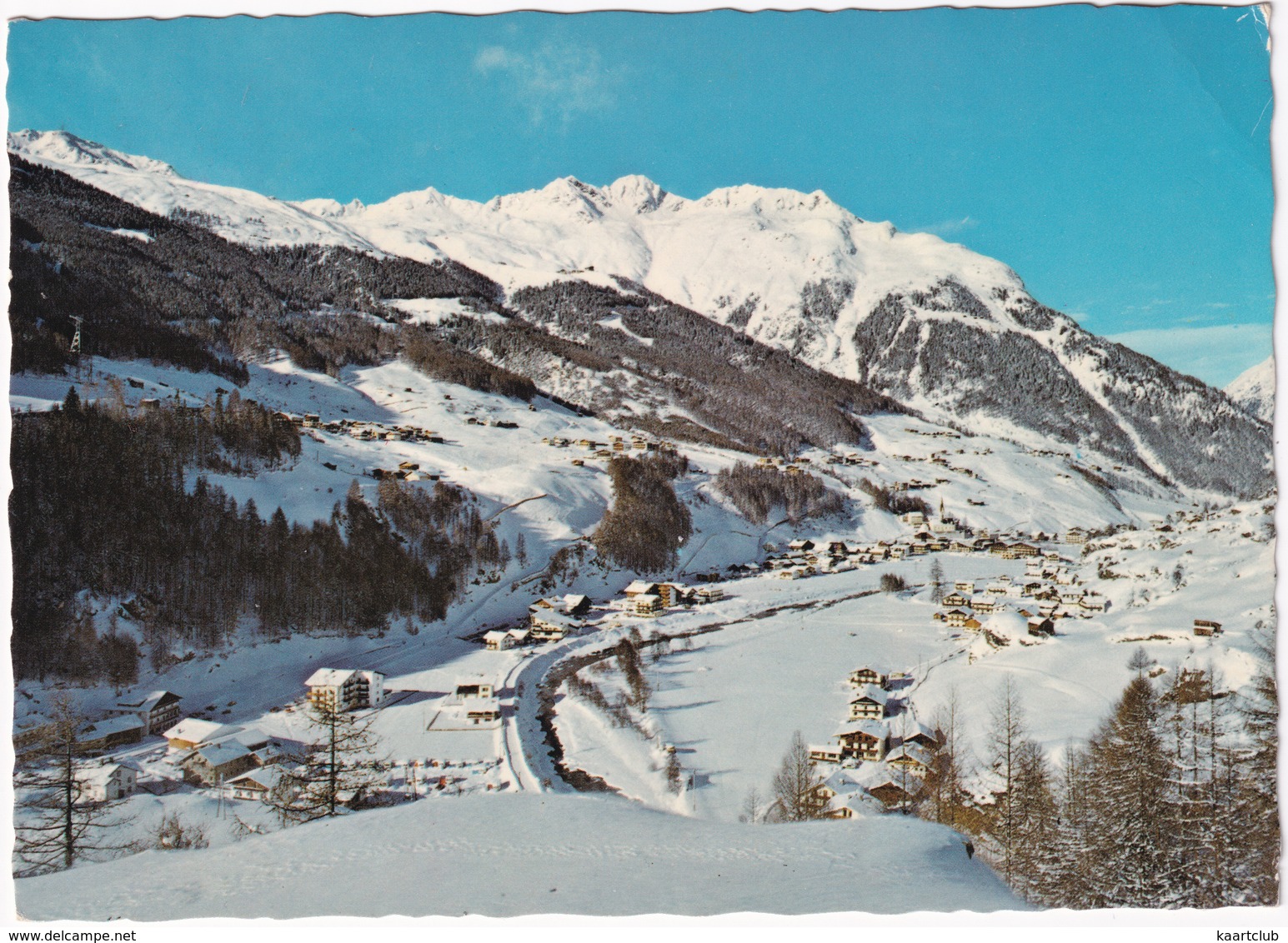 Wintersportzentrum Sölden, Ötztal, Tirol - (Winter) - Sölden