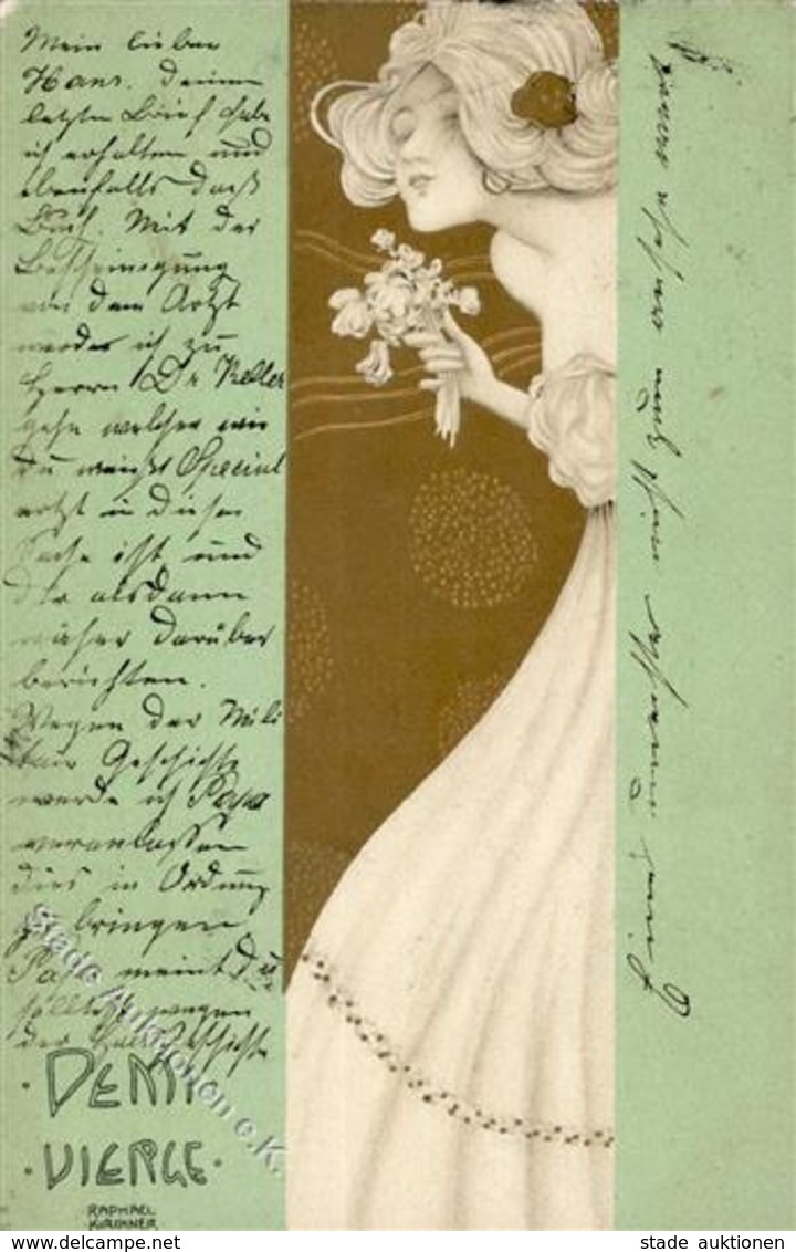 Kirchner, R. Demi Virge Prägedruck 1902 I-II - Kirchner, Raphael