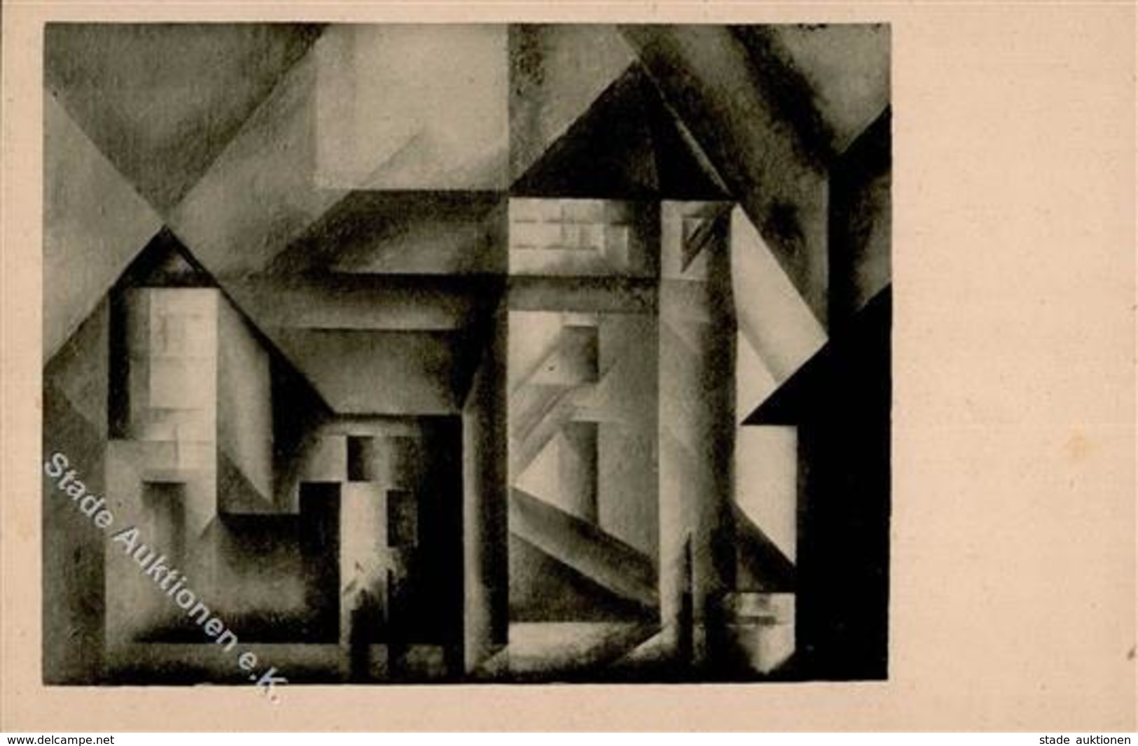 Feininger, Lyonel Vollersroda III Künstler-Karte I- - Otros & Sin Clasificación