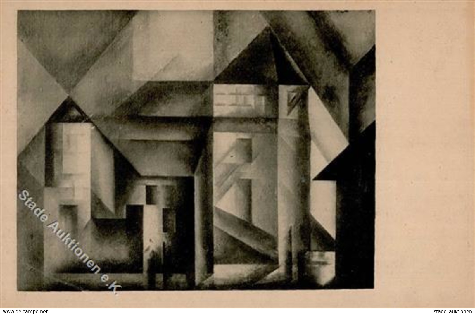 Feininger, Lyonell Vollersroda III. Künstler-Karte I-II - Other & Unclassified