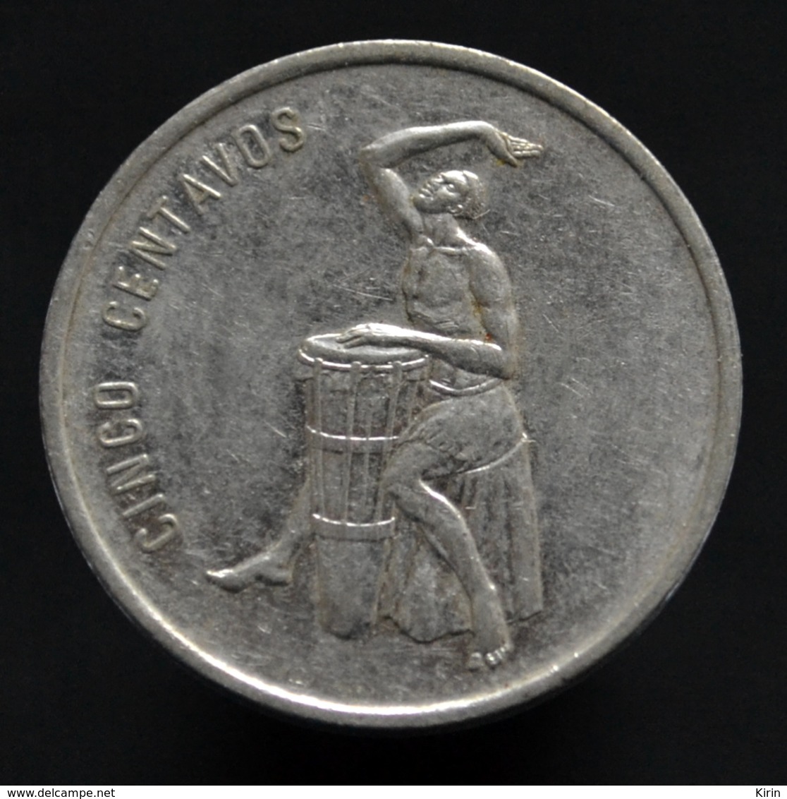 Dominican Republic 5 Centavos (Dominican Drum) 1989. Km69. North American Coin - Sonstige – Amerika