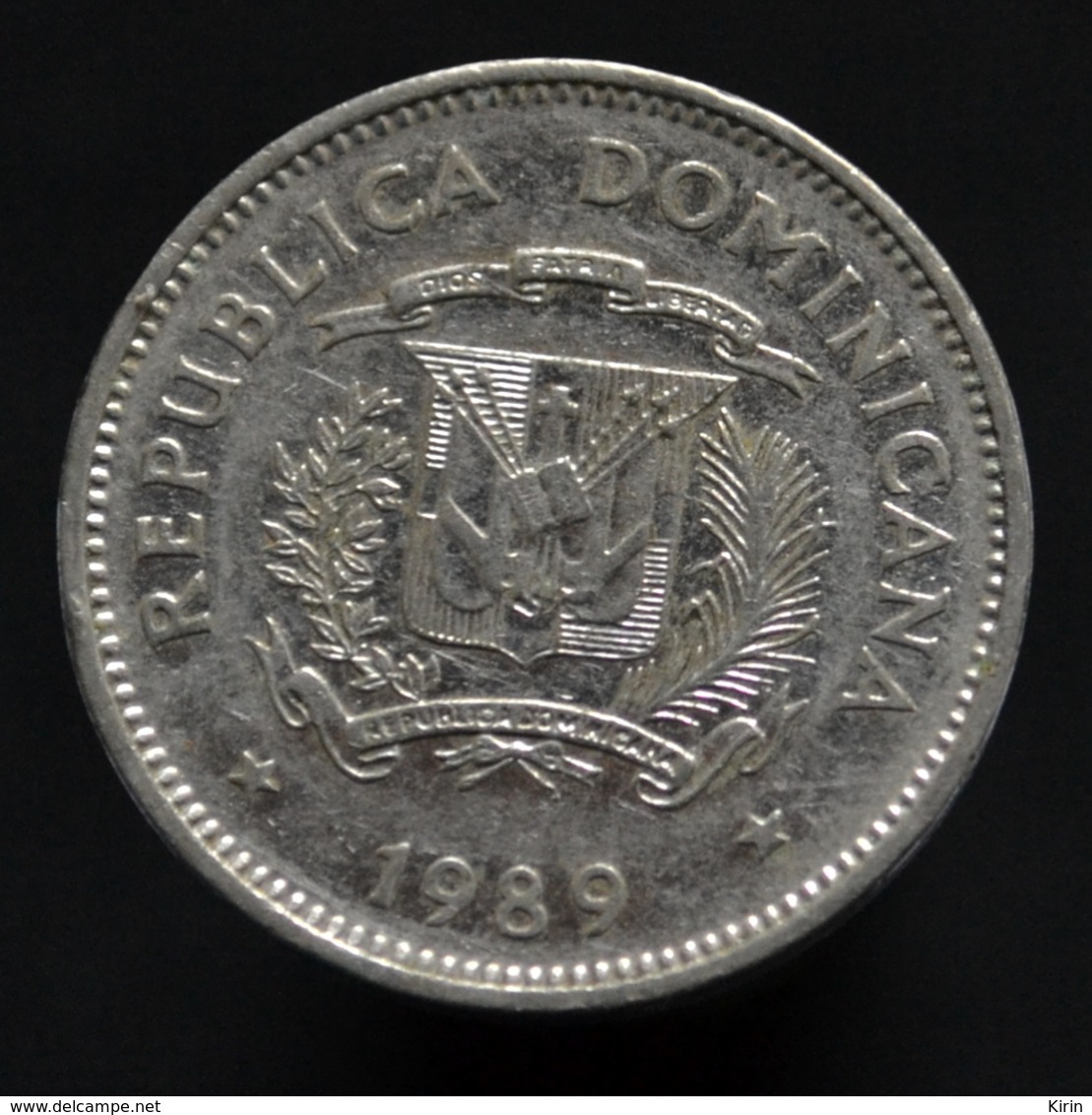 Dominican Republic 5 Centavos (Dominican Drum) 1989. Km69. North American Coin - Sonstige – Amerika