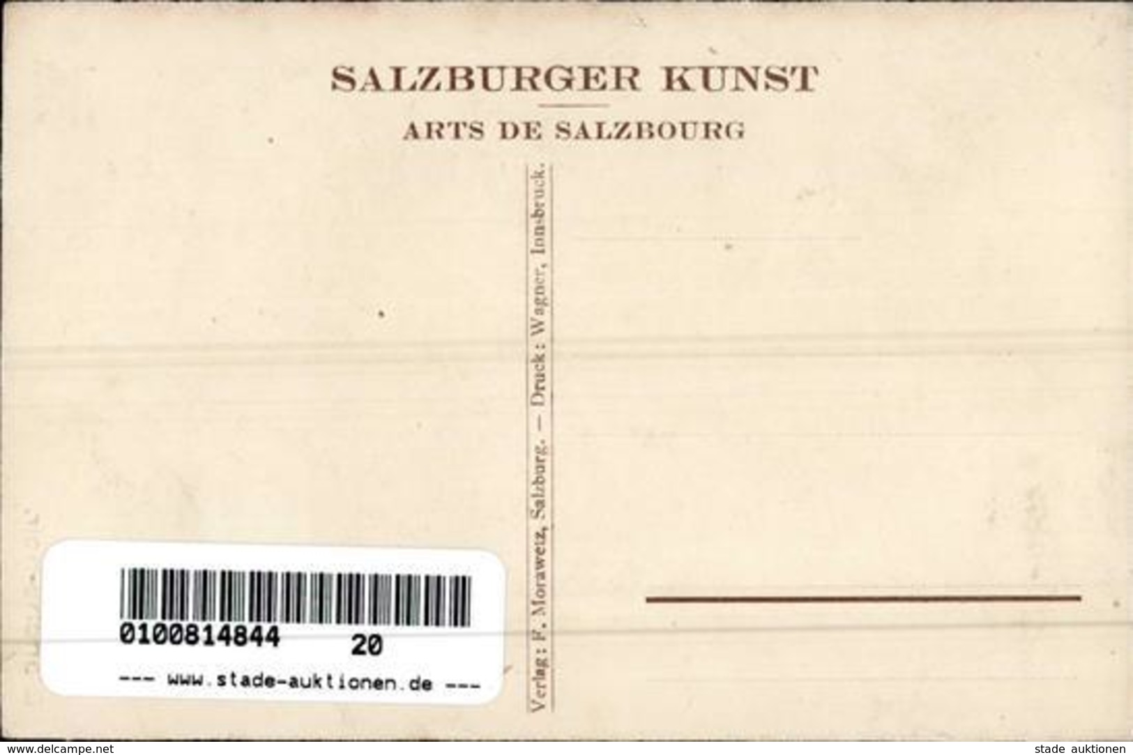 Kunst Salzburger Kunst Frau Schwarz Weiß Künstlerkarte I-II - Autres & Non Classés