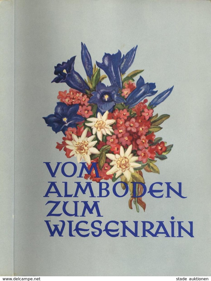 Sammelbild-Album Vom Almboden Zum Wiesenrain Zellner, Franz 50'er Jahre Gedichte Und Lieder Imperial Bilderfolge Komplet - Autres & Non Classés