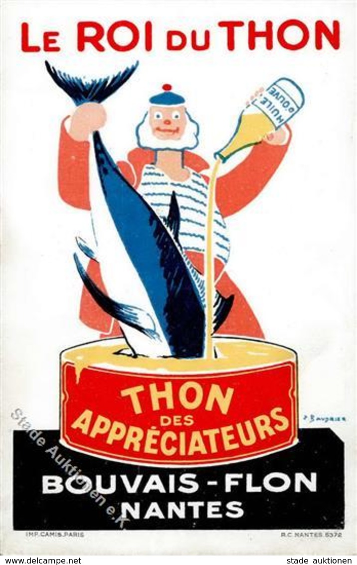 Lebensmittel Le Roi Du Thon Thon Des Appreciateurs I-II - Publicidad