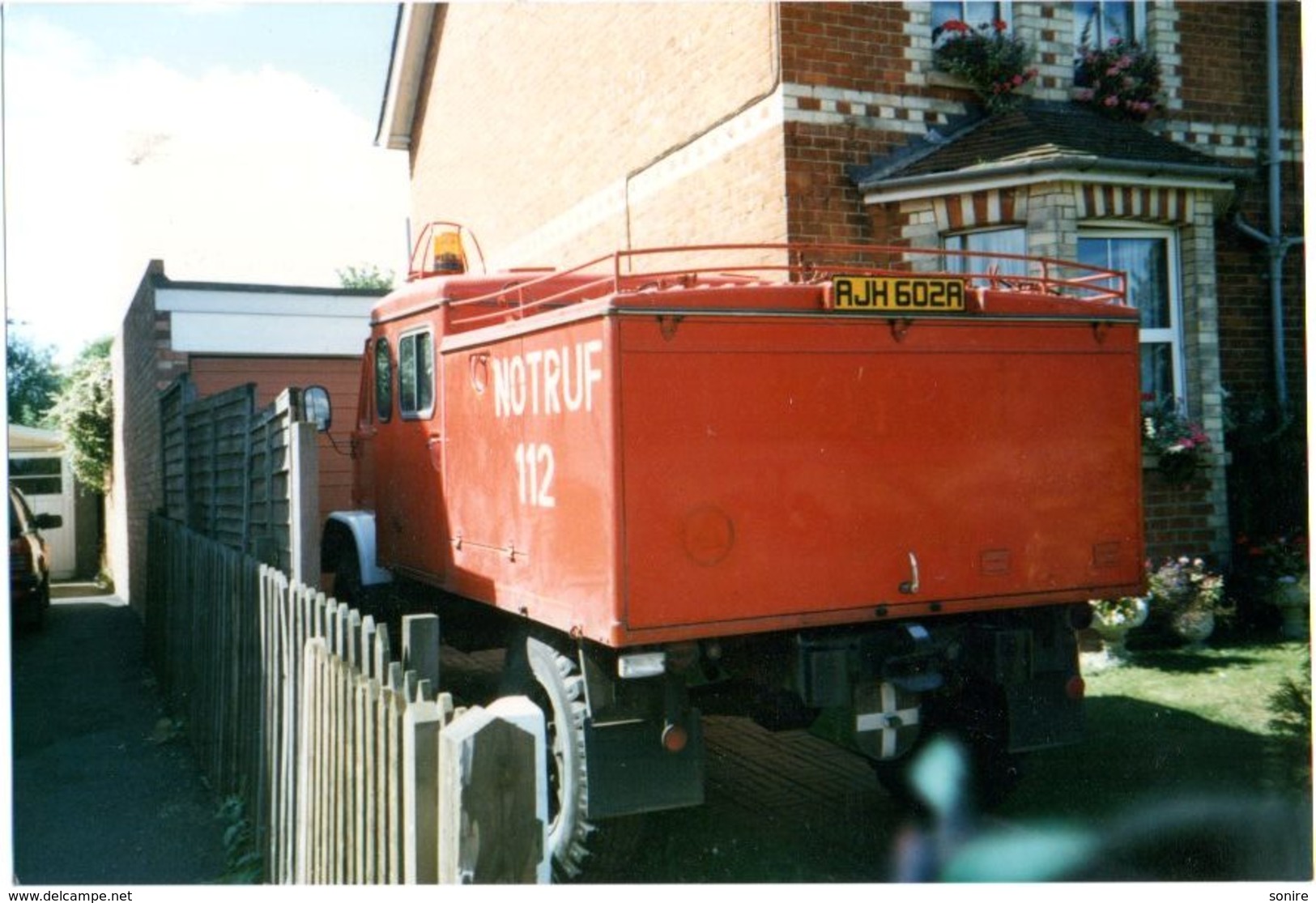 35mm ORIGINAL PHOTO UK FIRE & RESCUE - F125 - Other & Unclassified