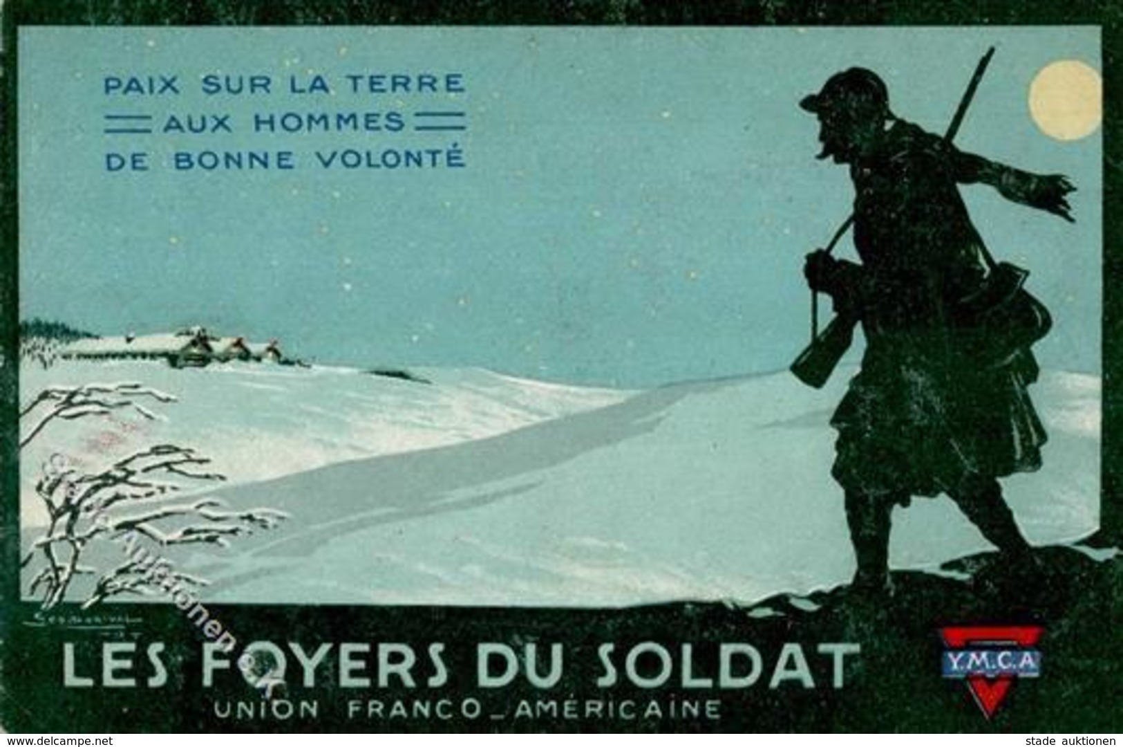 Militär Les Foyers Du Soldat Y.M.C.A. I-II (Eckbug) - Autres & Non Classés