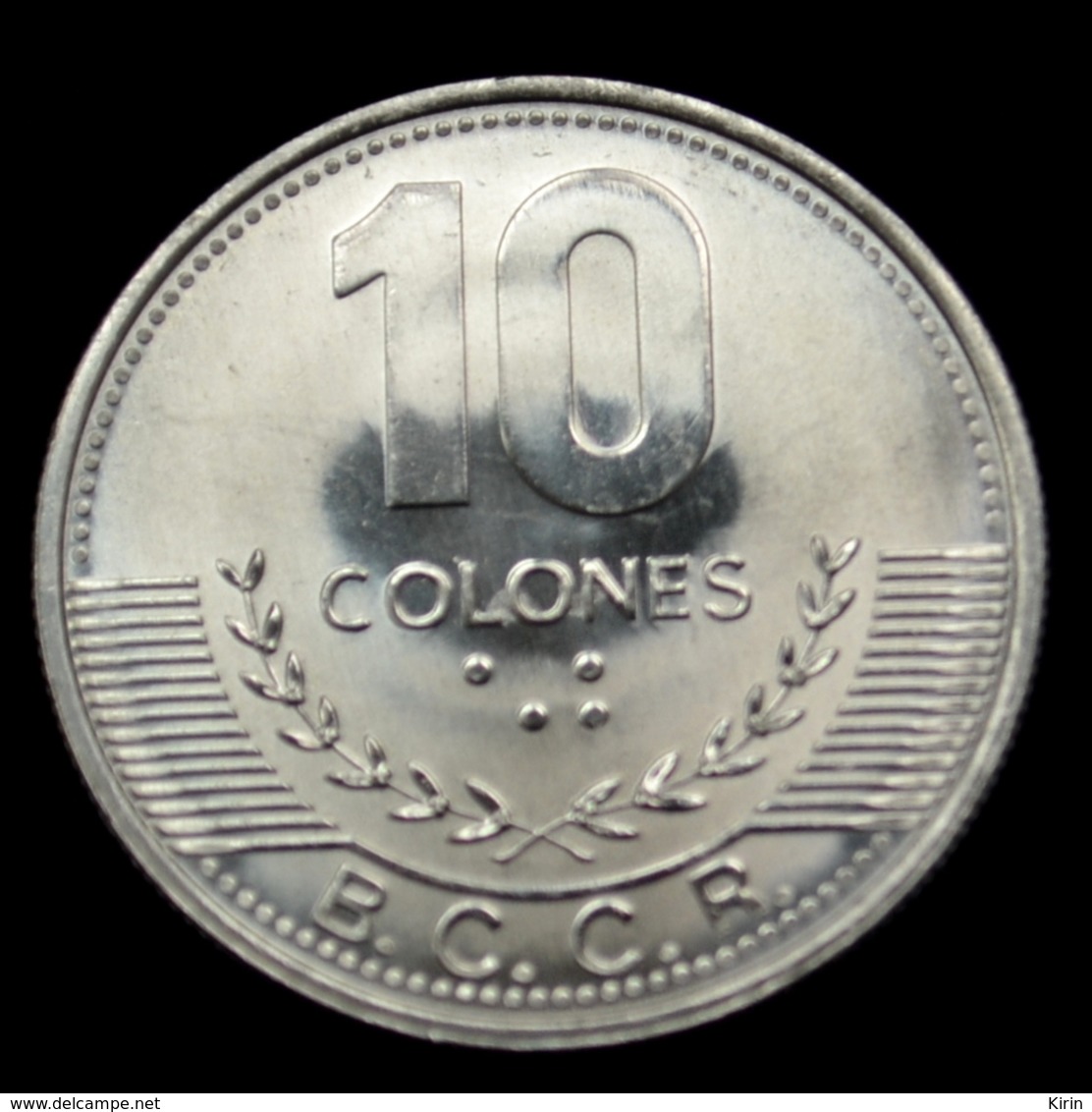 Costa Rica 10 Colones 2016. Km228b.2. UNC Coin - Costa Rica