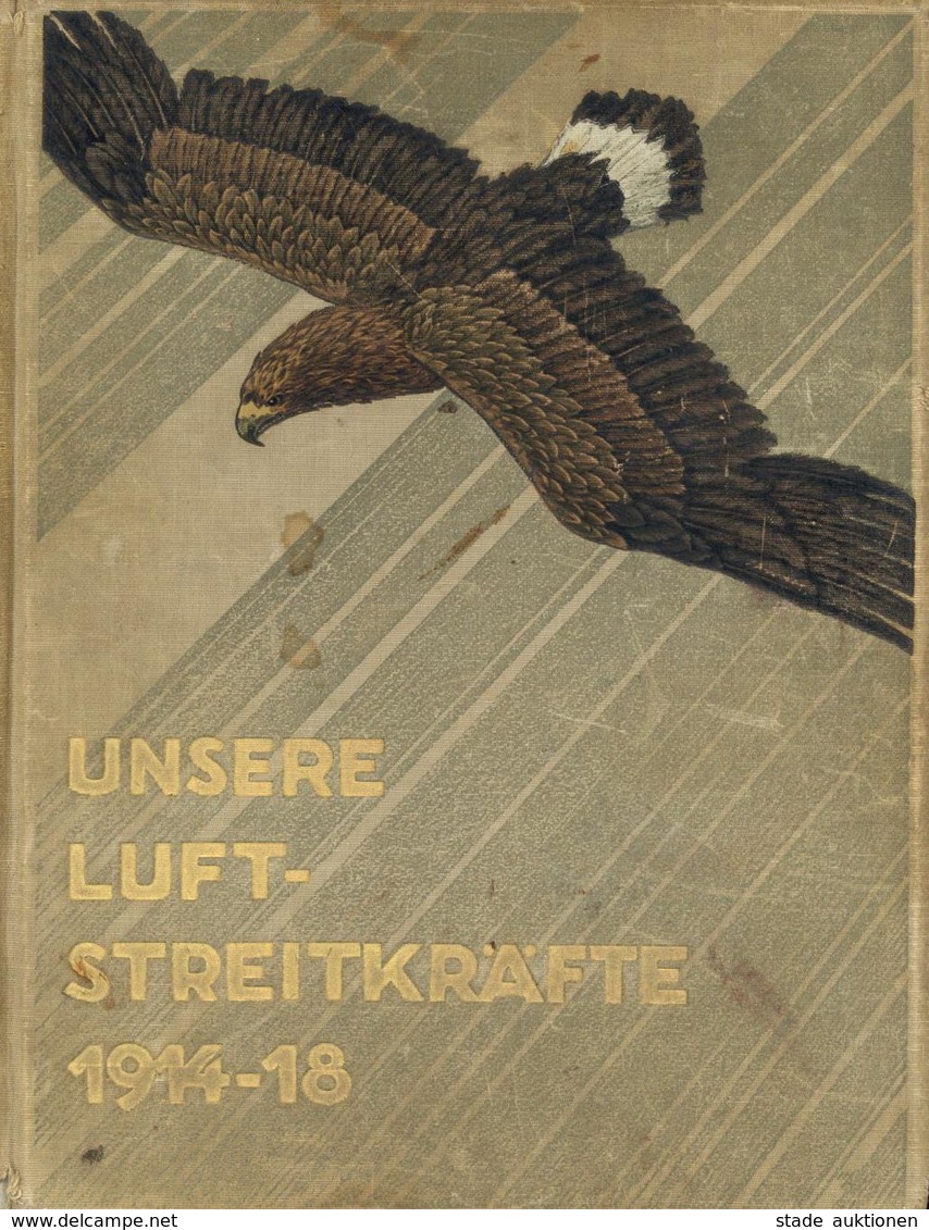 Buch WK I Unsere Luftstreitkräfte 1914 - 18 Hrsg. Eberhardt, Walter V. 1930 Vaterlänischer Verlag C. A. Weller 467 Seite - Guerre 1914-18