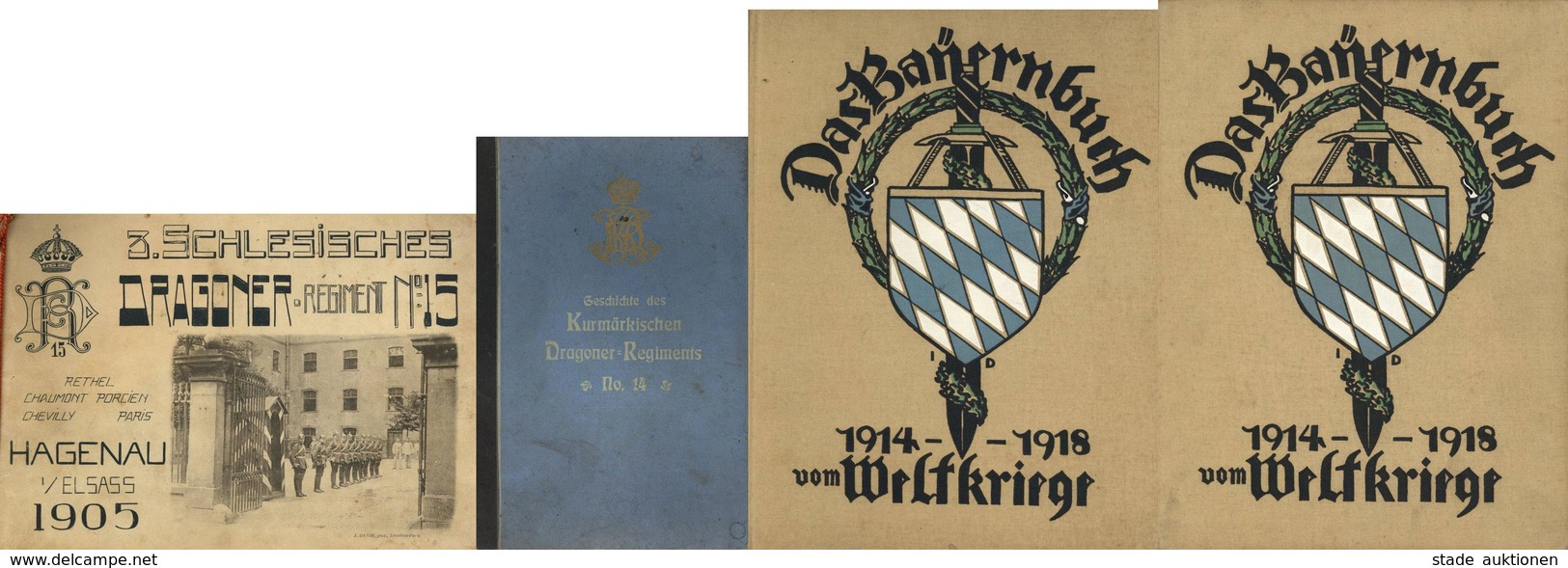 Partie Von 24 Bücher Zum 1. Weltkrieg I-II - Weltkrieg 1914-18