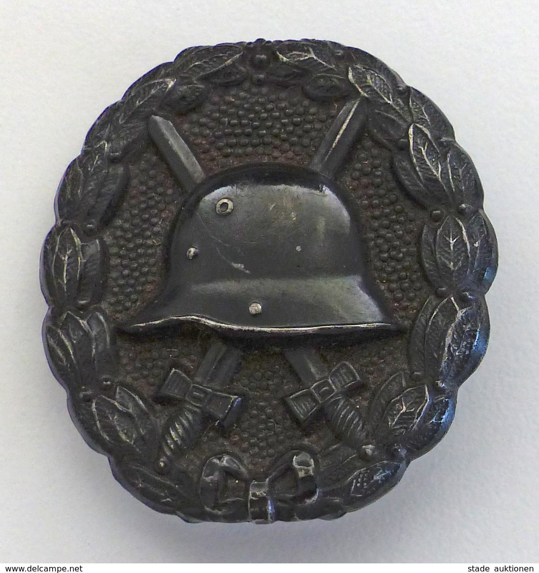 WK I Orden Verwundetenabzeichen Schwarz Herst. D.R.G.M. I-II - Guerre 1914-18