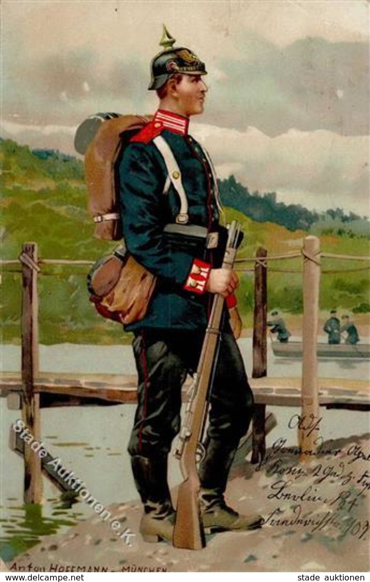 Regiment Berlin Mitte (1000) 2. Garde Regt. Zu Fuß  1910 I-II - Regimientos