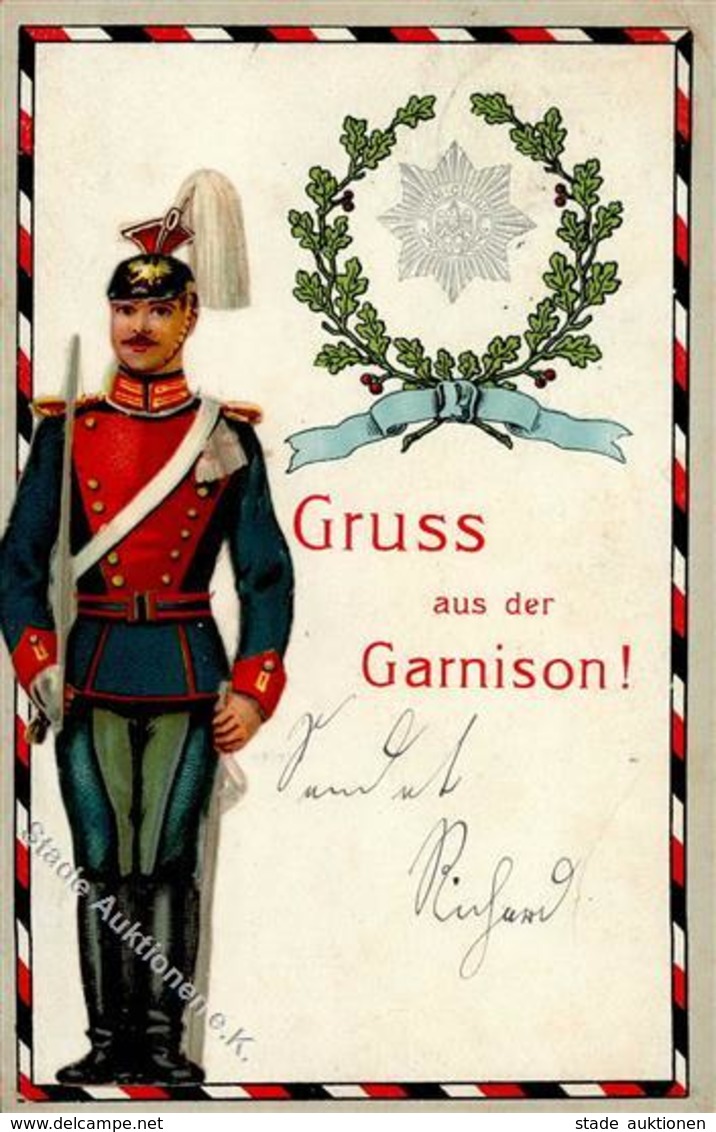 Regiment Berlin Mitte (1000) Nr. 2 Garde Ulanen Regt. Garnison  1909 I-II - Regimientos