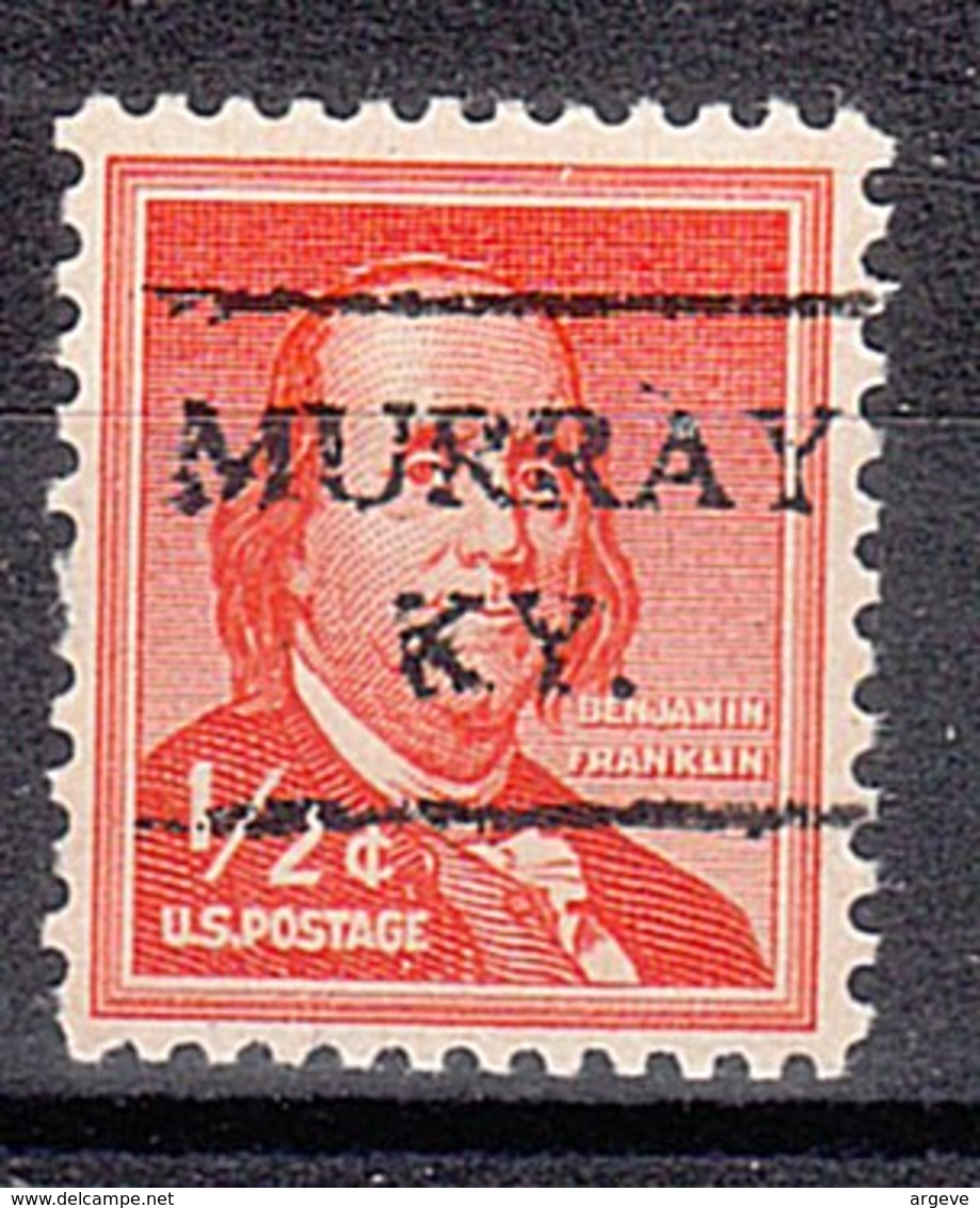 USA Precancel Vorausentwertung Preo, Locals Kentucky, Murray 716 - Precancels