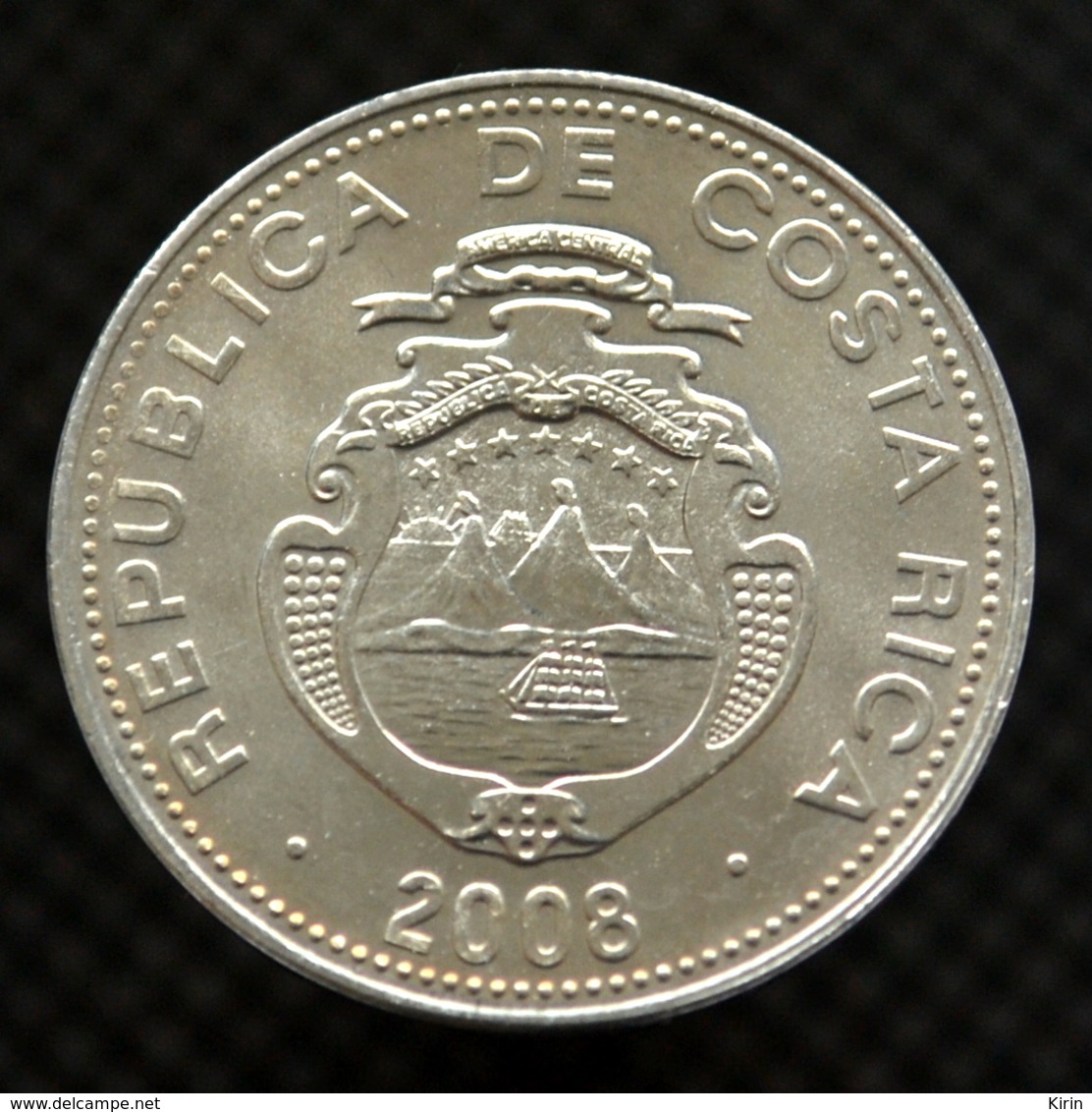 Costa Rica 5 Colones Coin. Km227b. UNC - Costa Rica