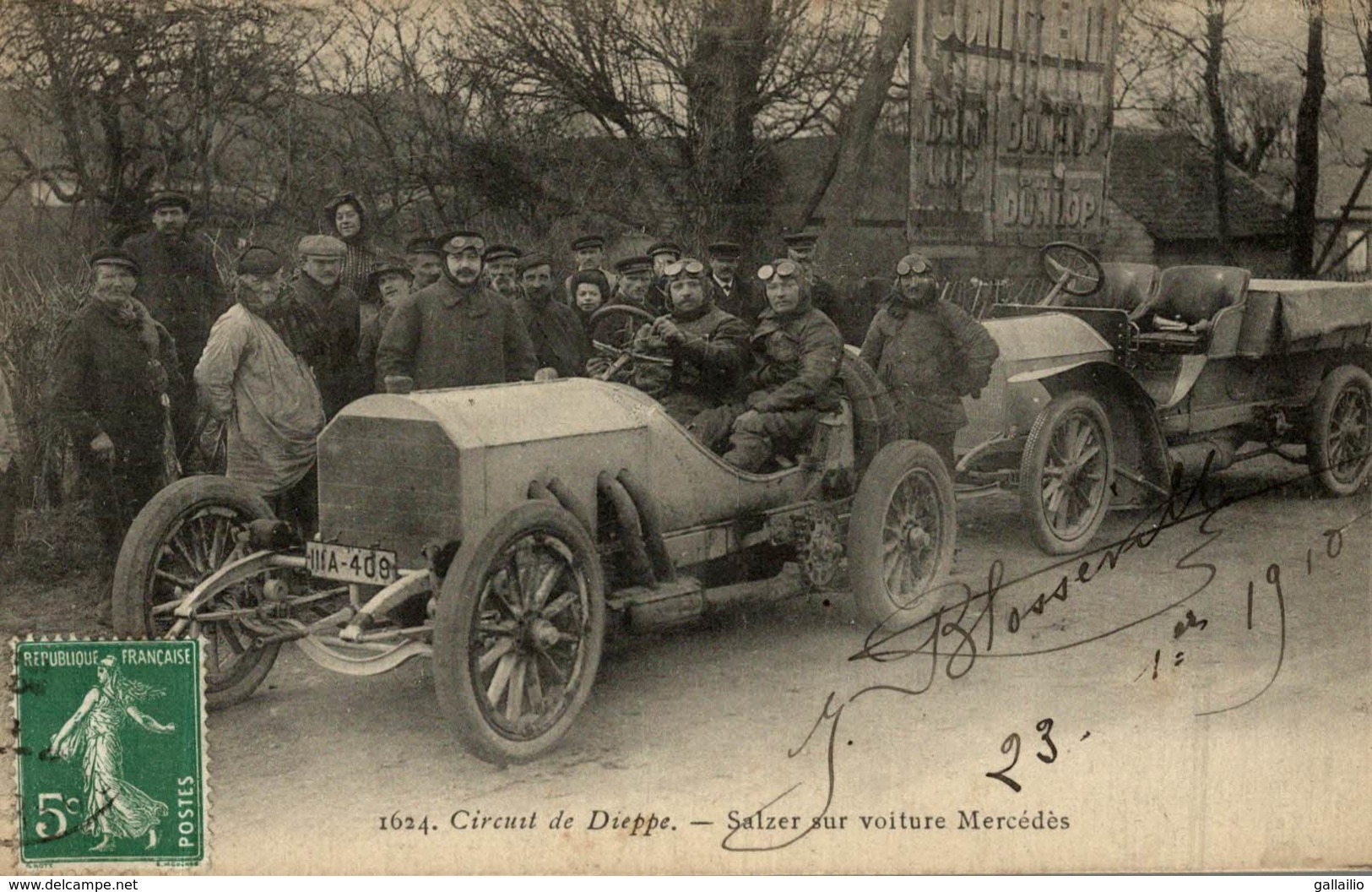 CIRCUIT DE DIEPPE SALZER SUR VOITURE MERCEDES - Dieppe