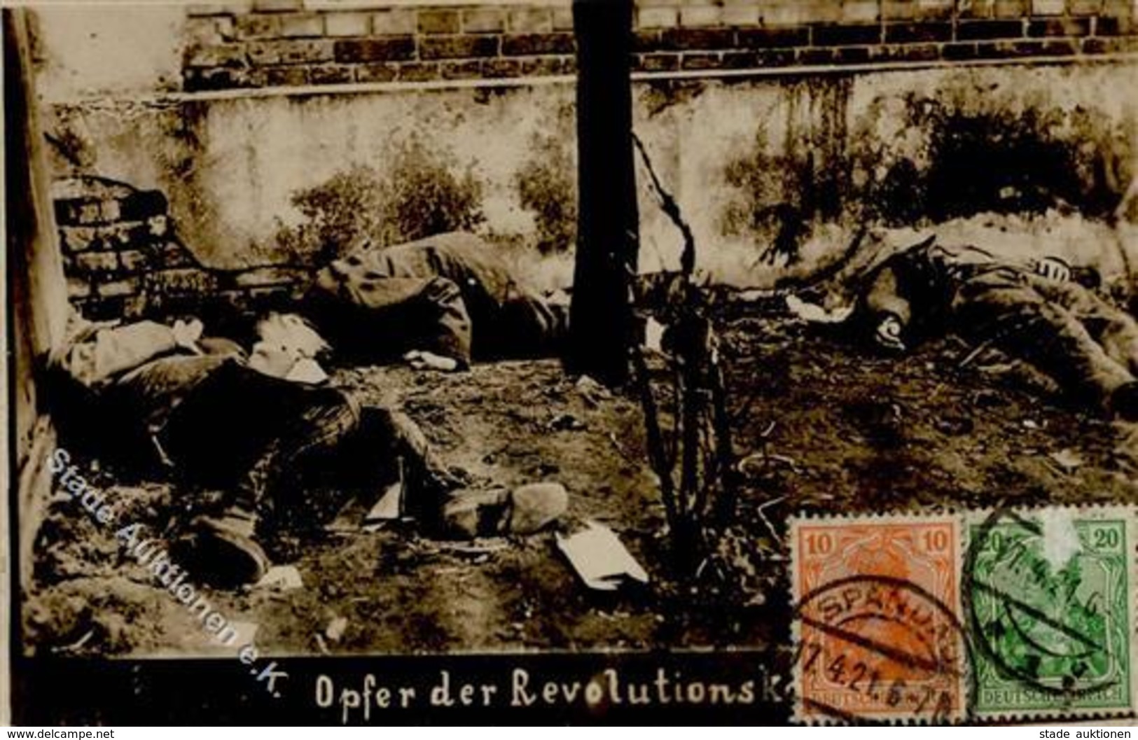 REVOLUTION BERLIN 1918/1919 - Opfer Der Revolutionskämpfe (Leichen) I - Histoire