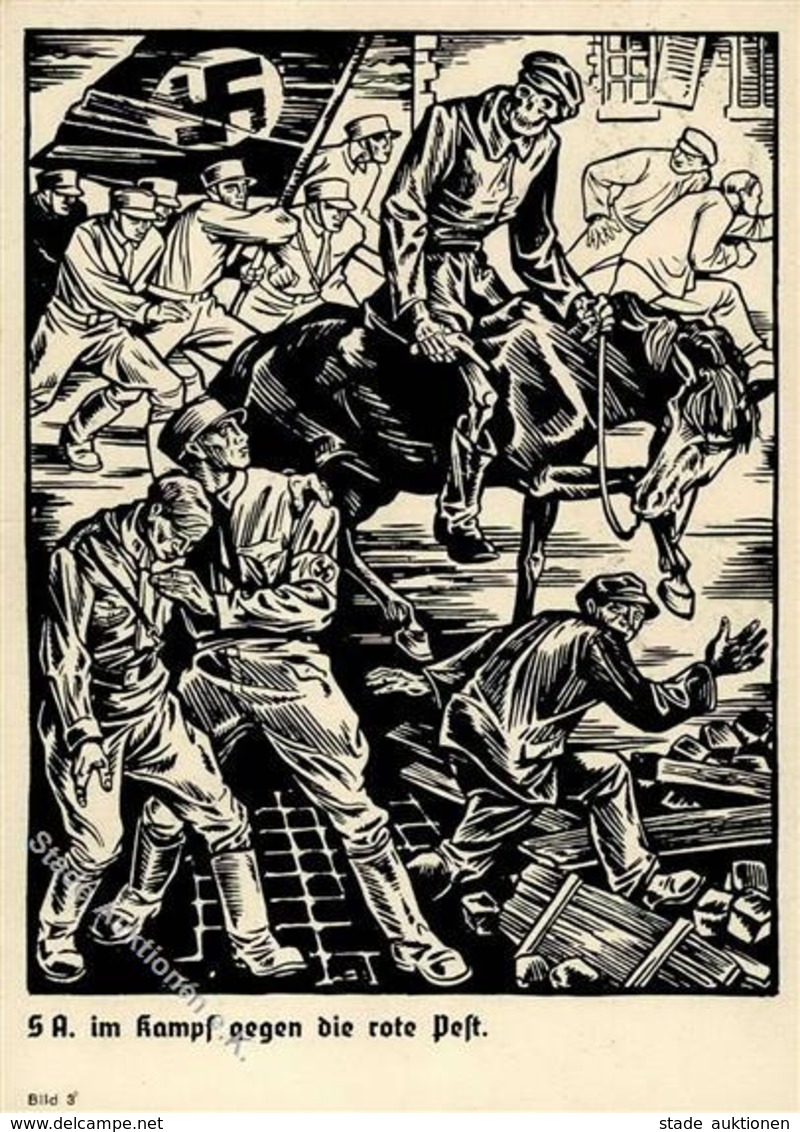 Propaganda Wk II - Der KAMPF Der SA - Nr. 3 SA Im Kampf Gegen Die Rote Pest I - Guerra 1939-45