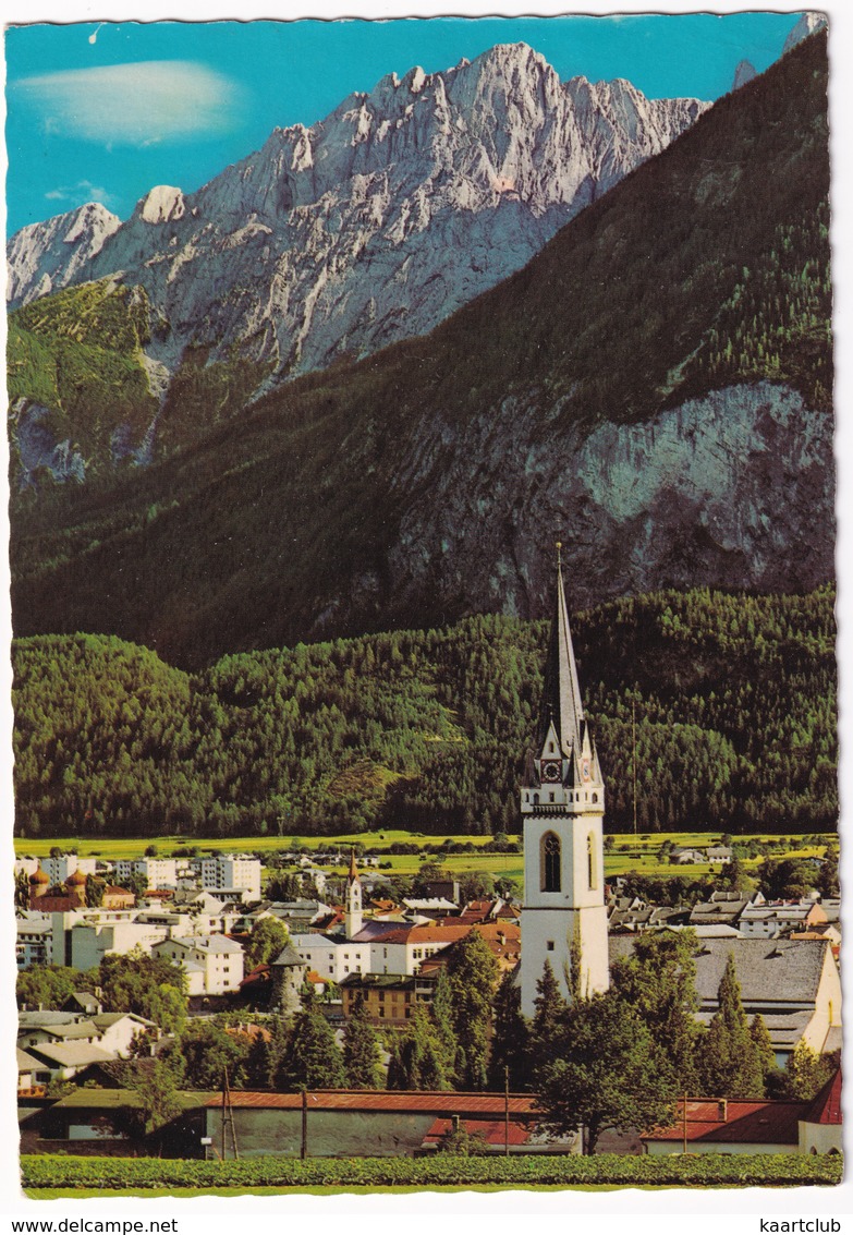 Lienz / Osttirol, Mit Pfarrkirche St. André, Im Hintergrund Die Laserz, 2718 M - Lienz