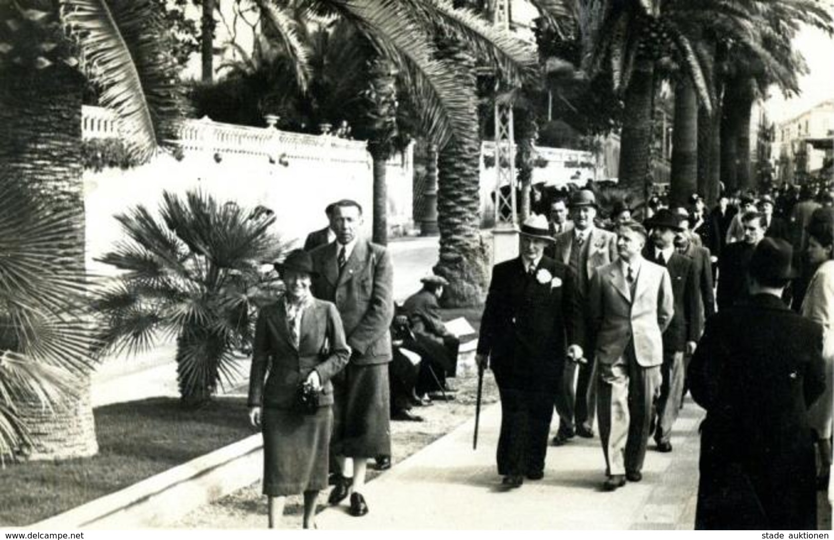 Göring In San Remo Foto 17,5 X 11,5 Cm I-II - Guerre 1939-45