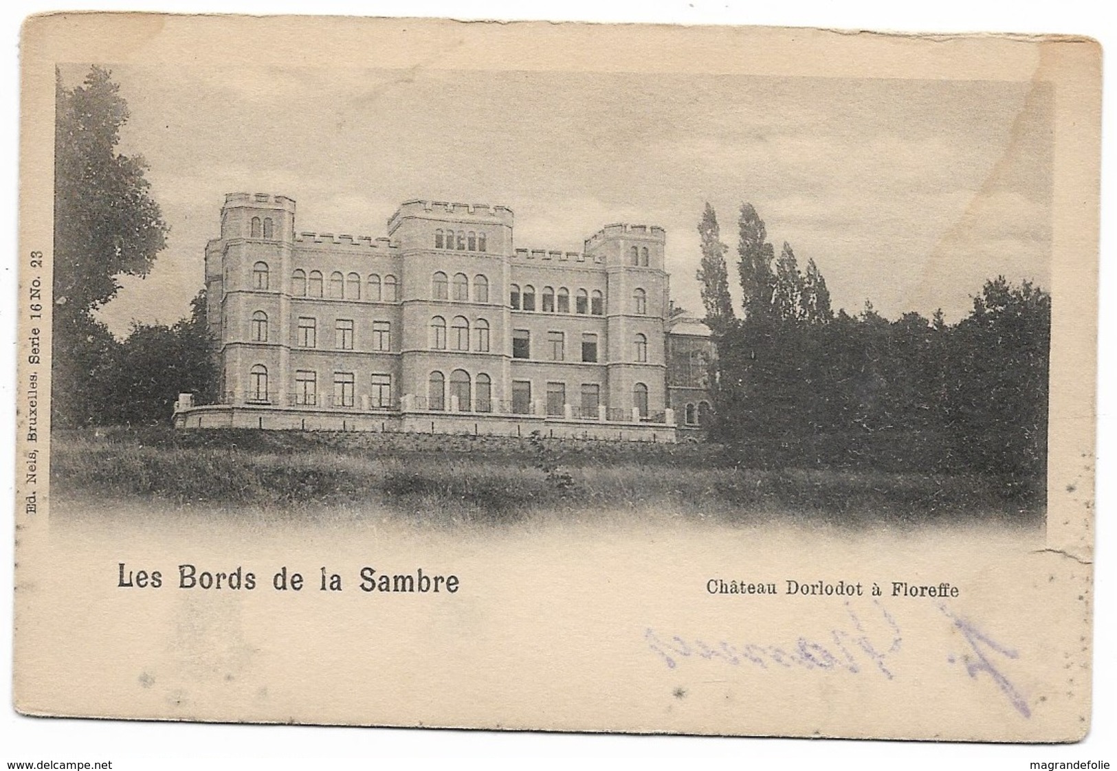 CPA PK  LES BORDS DE LA SAMBRE  CHATEAU DORLODOT A FLOREFFE - Autres & Non Classés