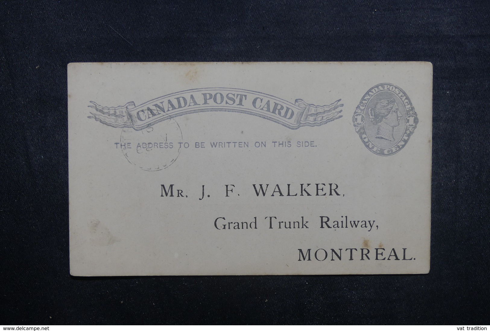 CANADA - Entier Postal Commercial ( Grand Trunk Raiway ) Pour Montréal En 1891 - L 40610 - 1860-1899 Reign Of Victoria