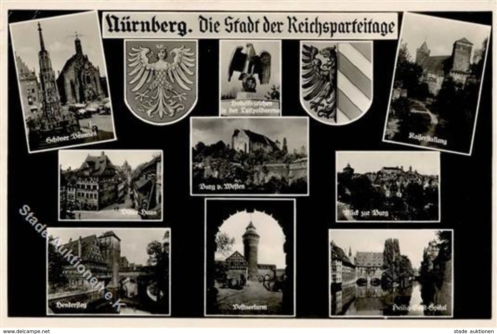 Reichsparteitag Nürnberg (8500) WK II I-II - Guerre 1939-45
