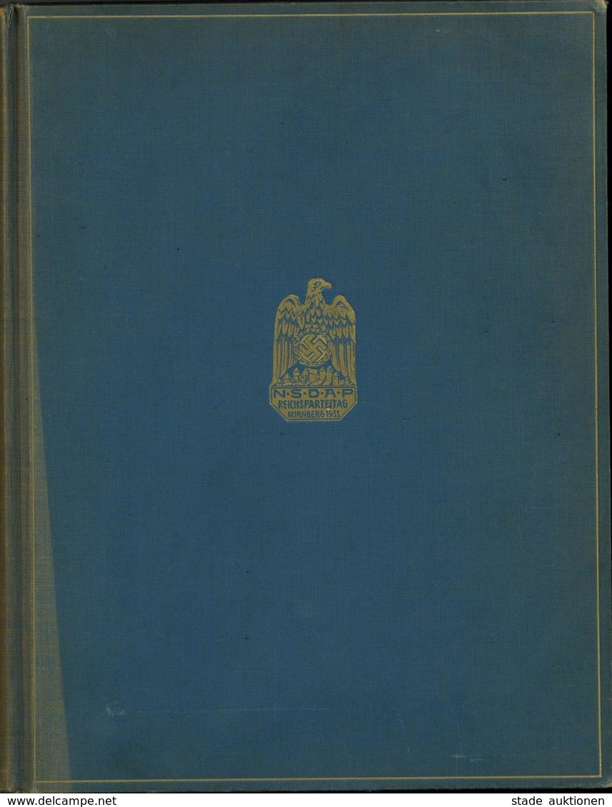 REICHSPARTEITAG NÜRNBERG 1933 WK II - Großes 262seitiges Voll Bebildertes Veranstaltungsbuch, Vaterland-Verlag I-II - Guerre 1939-45