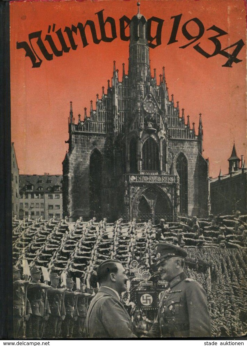 REICHSPARTEITAG NÜRNBERG 1934 WK II - 103seitiges, Voll Bebildertes BUCH (64 Bildtafeln), Freiheitsverlag I-II - Guerre 1939-45