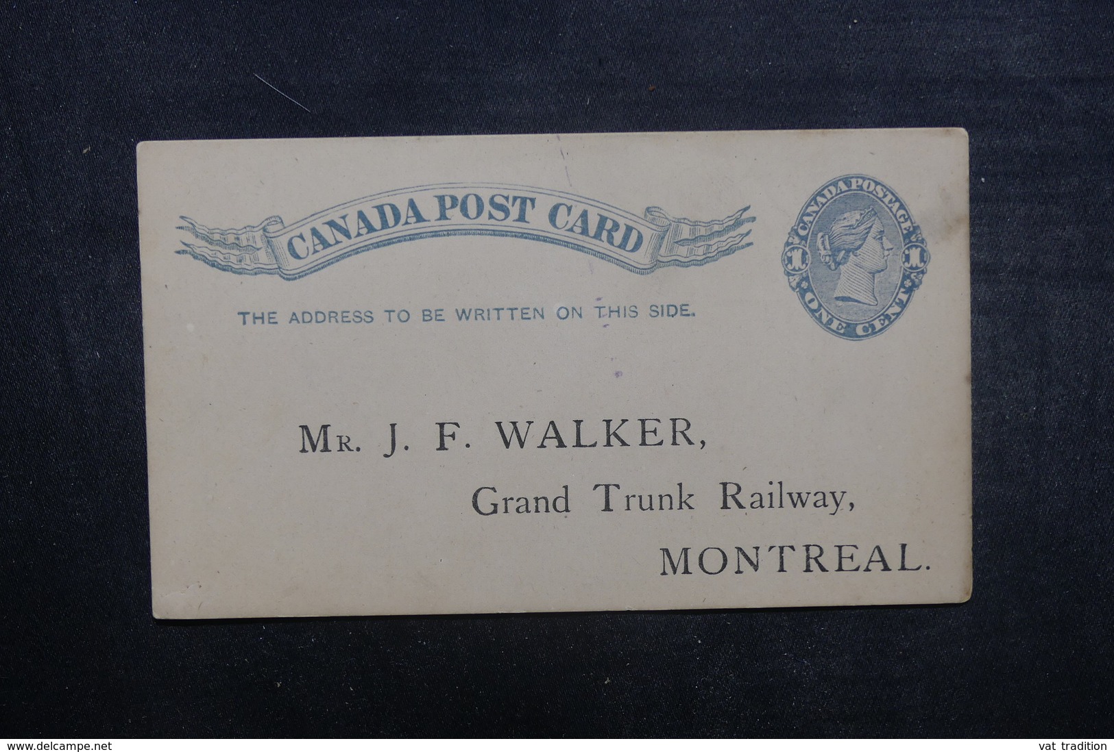 CANADA - Entier Postal Commercial ( Grand Trunk Railway ) Pour Montréal En 1891 - L 40611 - 1860-1899 Regno Di Victoria