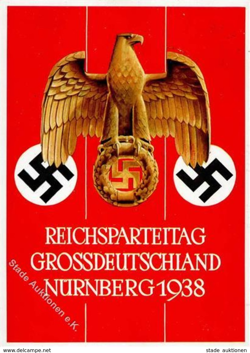 Reichsparteitag WK II Nürnberg (8500) 1938 I-II - Guerre 1939-45