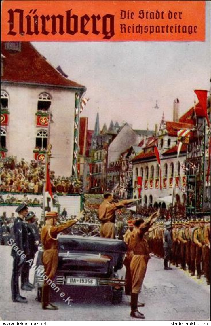 Reichsparteitag WK II Nürnberg (8500) Hitler I-II - Guerre 1939-45
