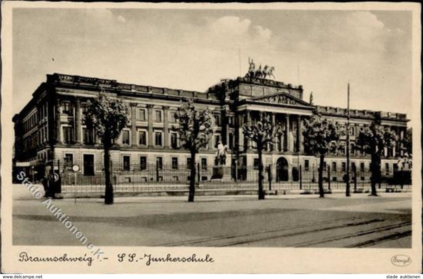 SS WK II - BRAUNSCHWEIG - SS-Junkerschule I - Guerre 1939-45