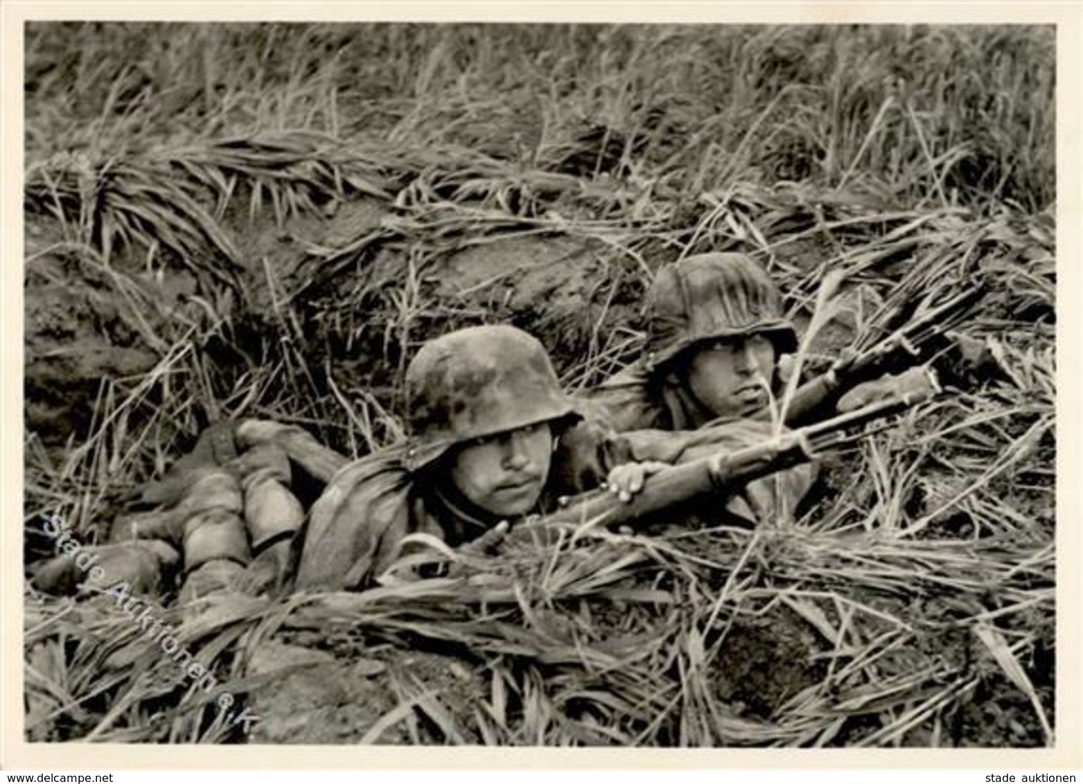 SS WK II - Unsere WAFFEN-SS - Im Schützenloch I - Guerre 1939-45