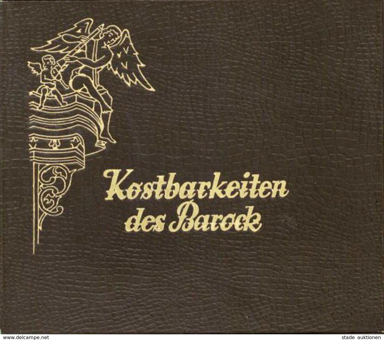 Raumbildalbum Kostbarkeiten Des Barock Raumbildwerkstätte Otto Schönstein I-II (ohne Betrachtr) - War 1939-45