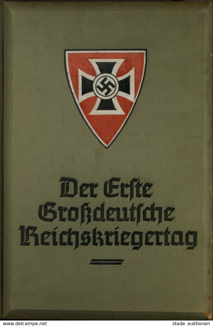 Raumbildalbum Mit Betrachter WK II Der Erste Großdeutsche Reichskriegertag II (10 Fehlbilder Nr. 37, 42, 48, 51, 53, 54, - Guerra 1939-45