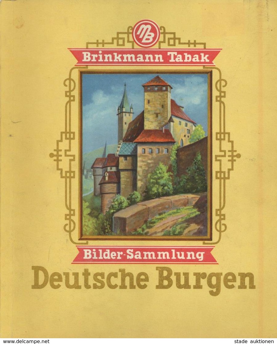 Sammelbild-Album Deutsche Burgen 30'er Jahre Martin Brinkmann AG Kompl. II - Guerra 1939-45
