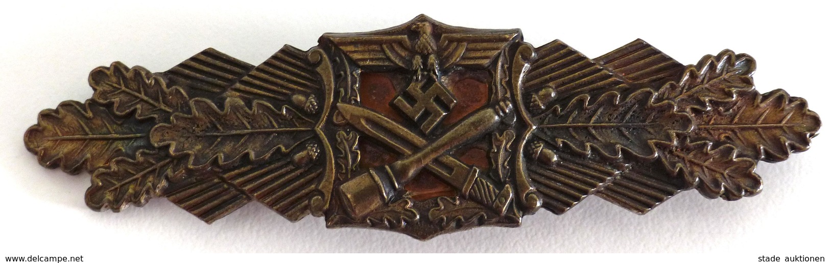 WK II Orden NAHKAMPFSPANGE Bronze (Sammleranfertigung) I-II - Guerre 1939-45