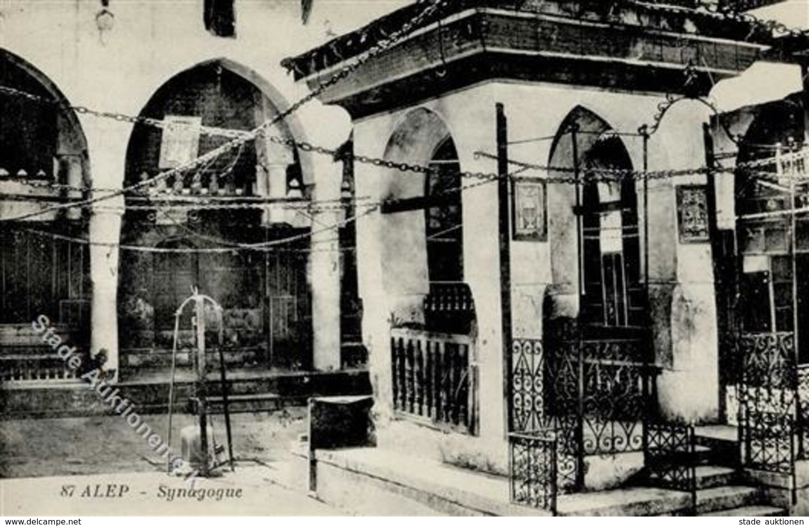 Synagoge Aleppo Syrien I-II Synagogue - Judaisme