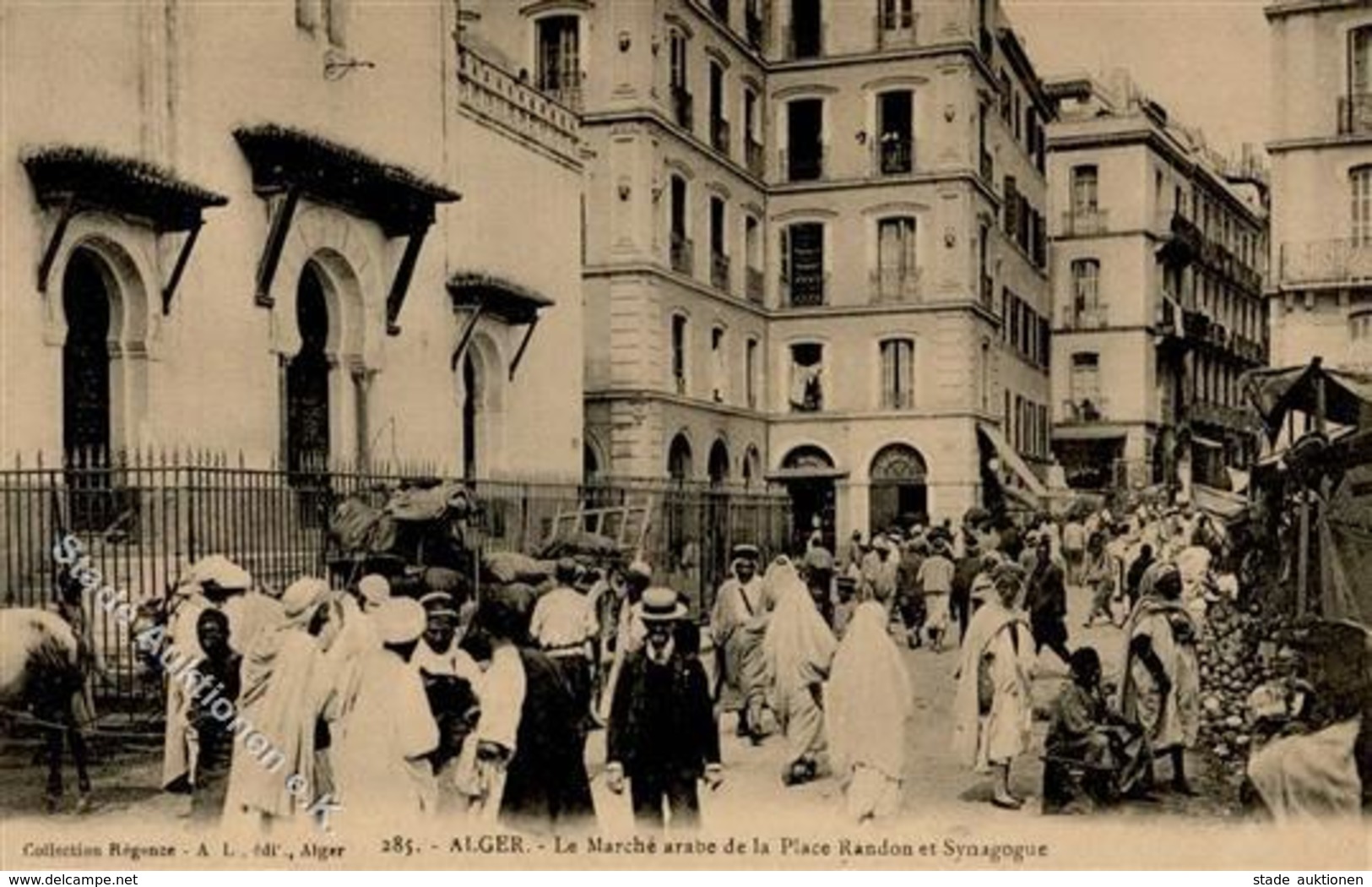 Synagoge Alger Algerien I-II Synagogue - Judaisme