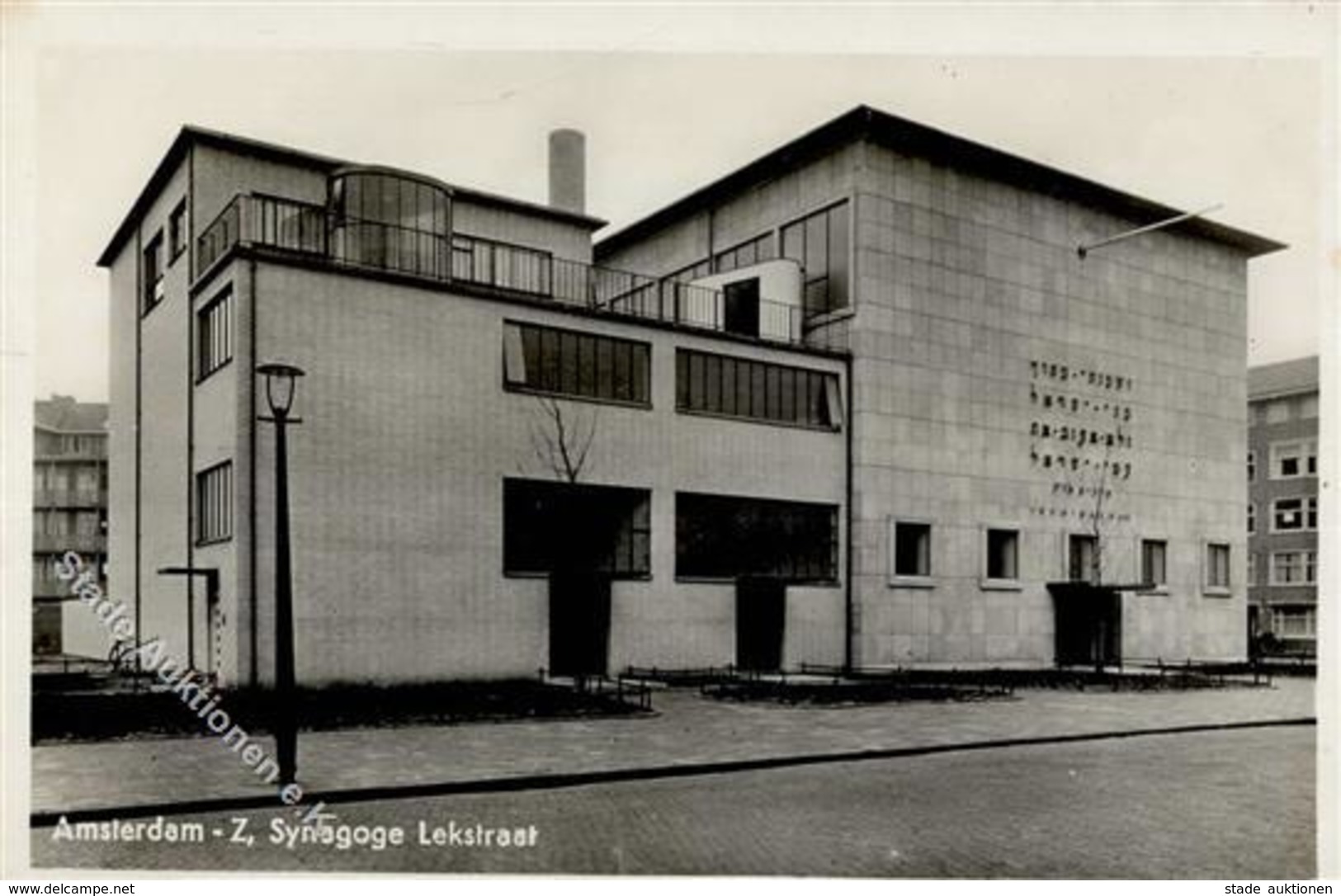 Synagoge Amsterdam (1001) Niederlande Foto AK I-II Synagogue - Judaisme