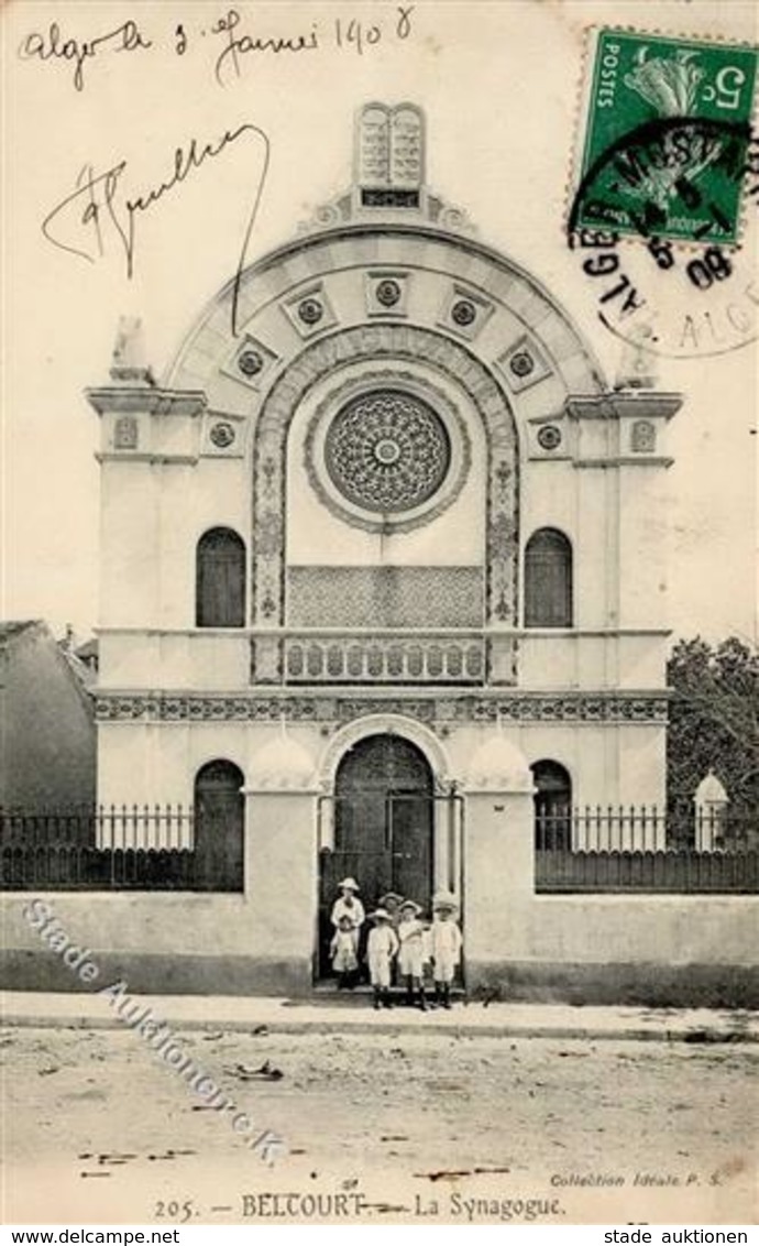 Synagoge Belcourt Algerien I-II Synagogue - Judaisme
